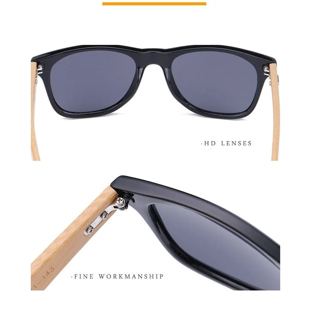 Handcrafted Sunglasses (Unisex) UV400 <br> Bamboo & Glass