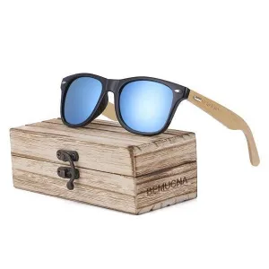 Handcrafted Sunglasses (Unisex) UV400 <br> Bamboo & Glass