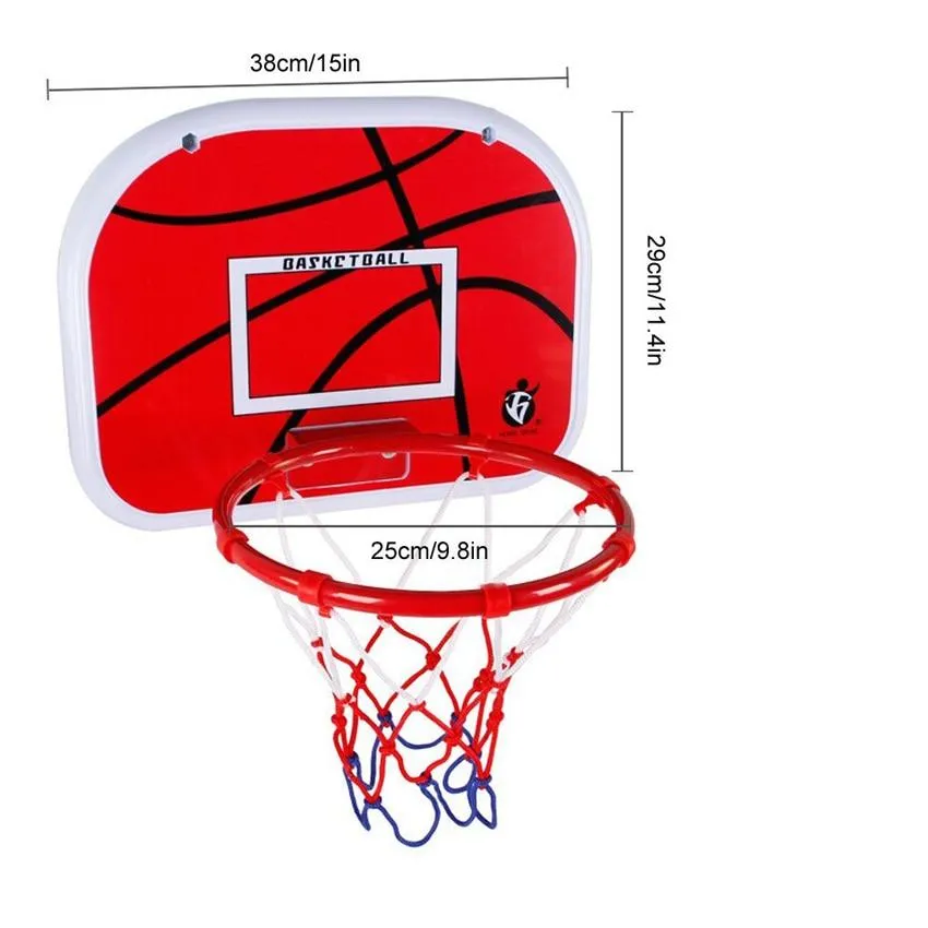 Hanging Basketball Hoop And Backboard