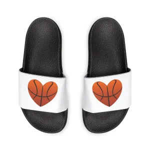 Heart of the Game: Kids Basketball Slide Sandals
