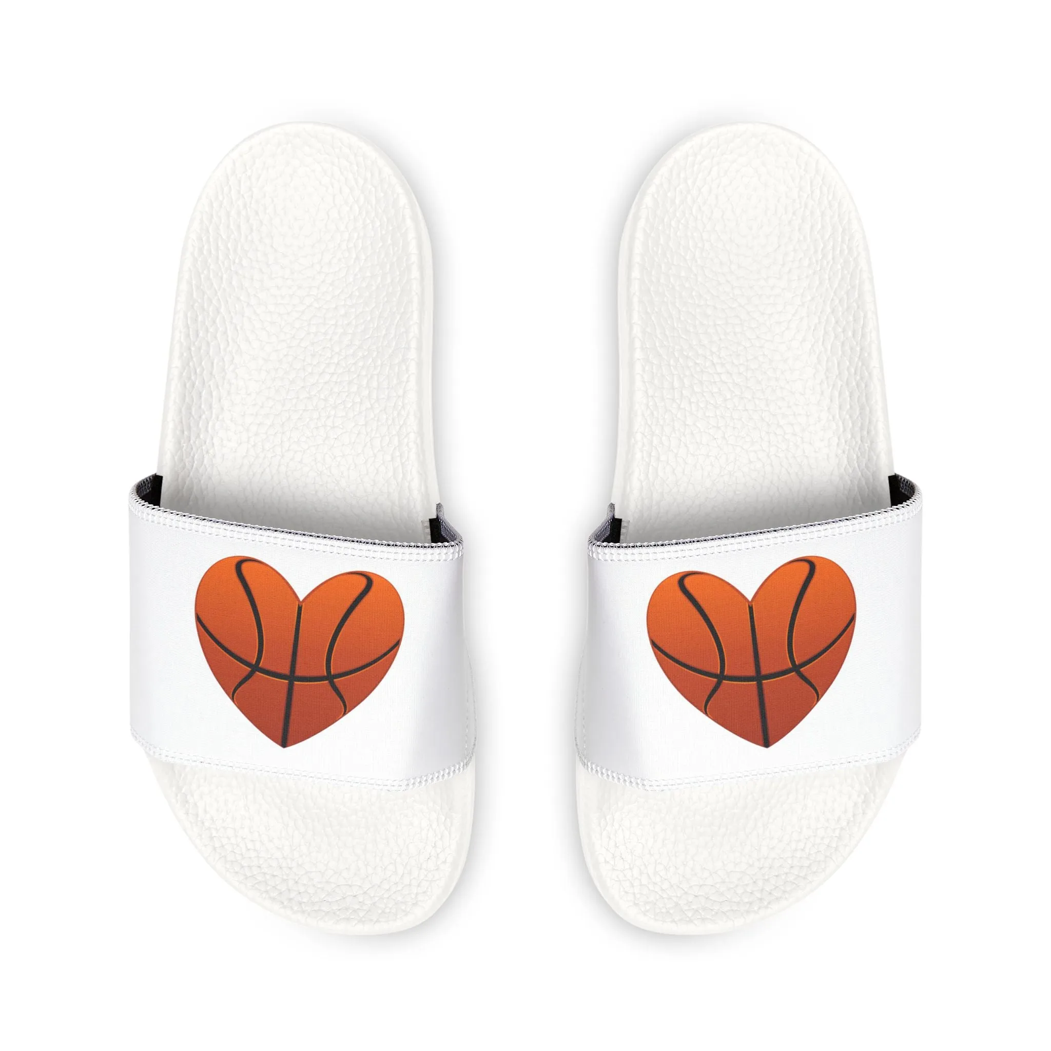 Heart of the Game: Kids Basketball Slide Sandals