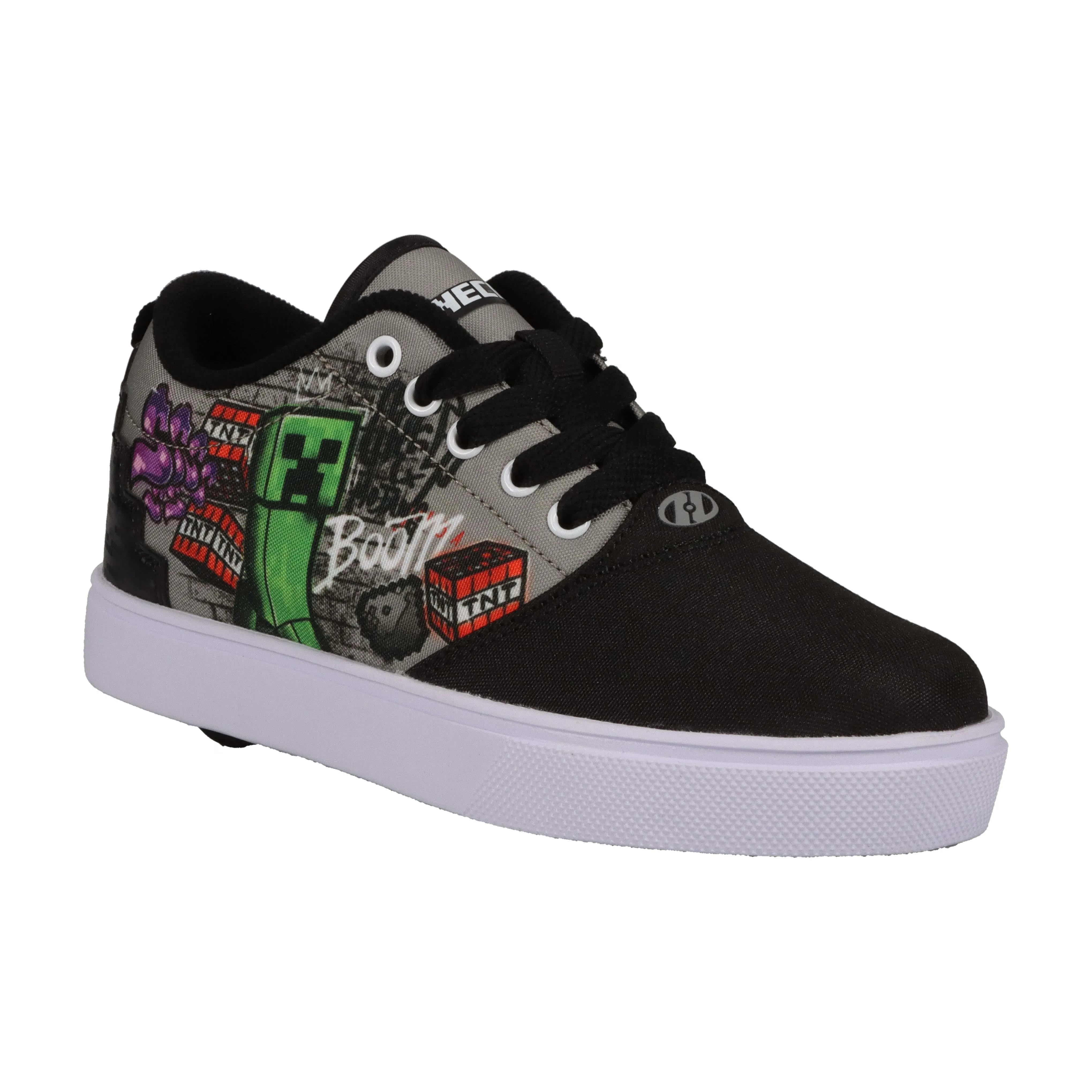 Heelys X Minecraft Pro 20 Prints Shoes - Black / Grey