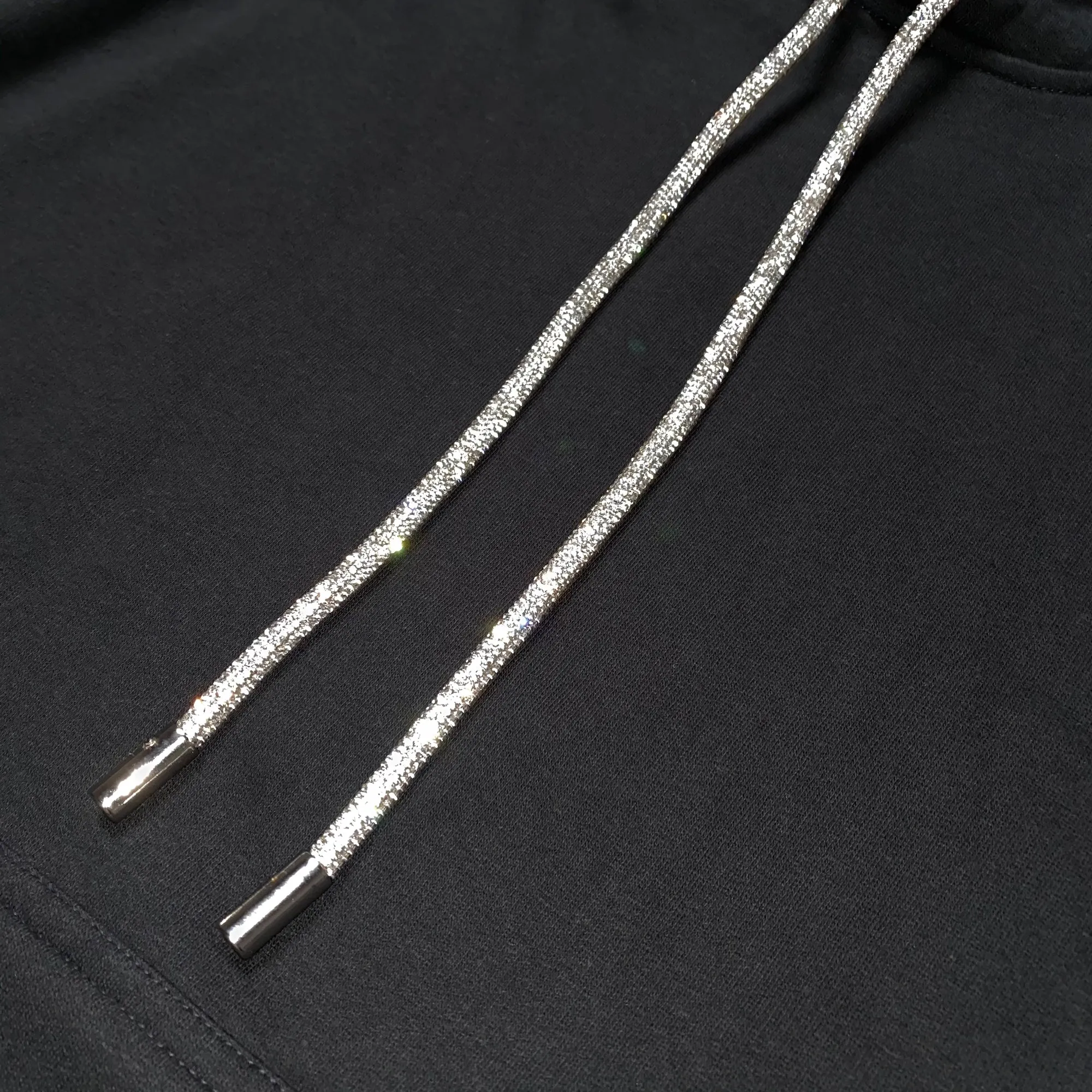 HOODIE WITH BLING STRING
