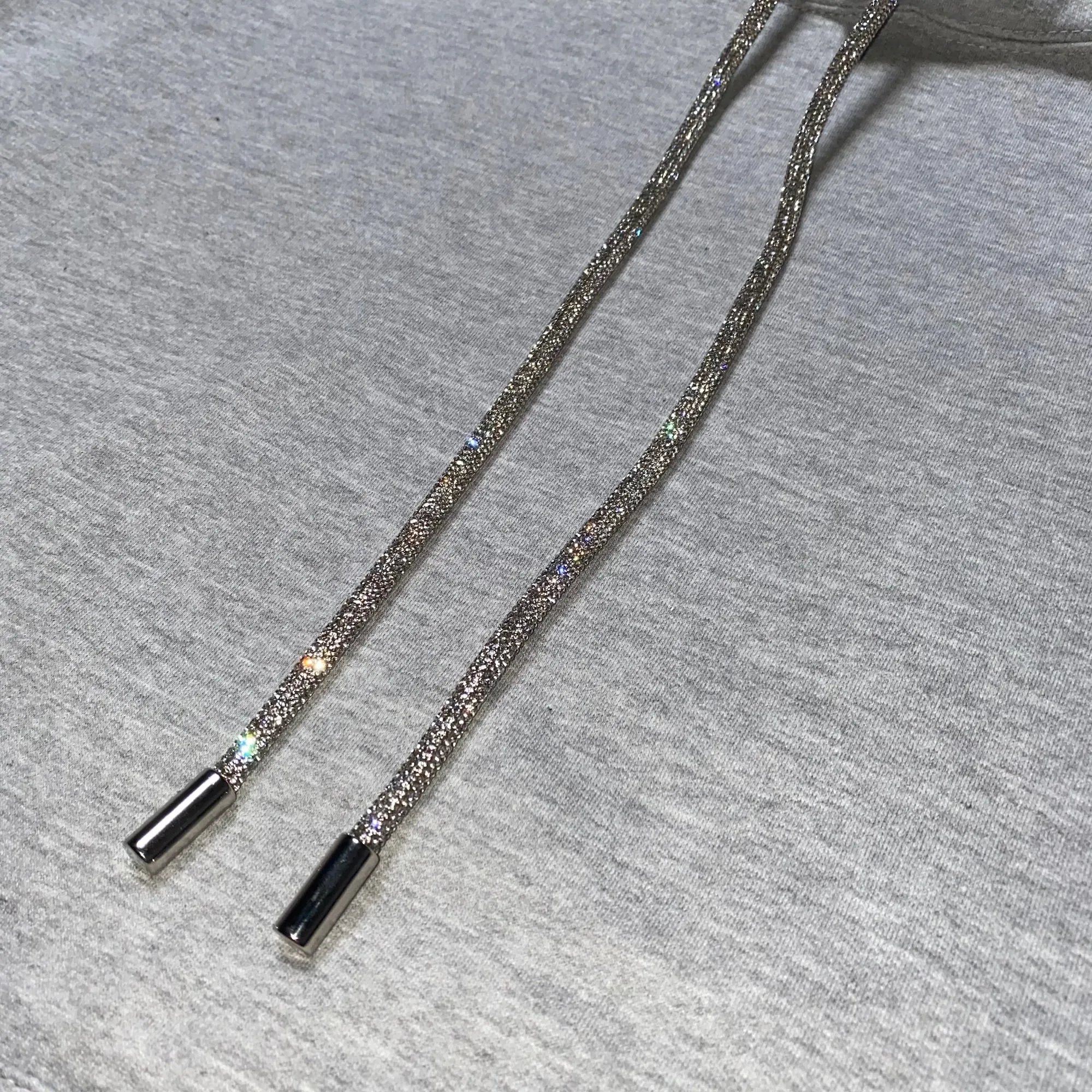 HOODIE WITH BLING STRING