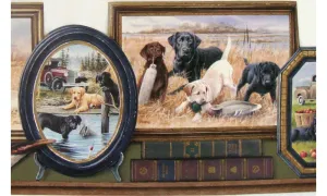 Hunting Dogs PT18113 Wallpaper Border