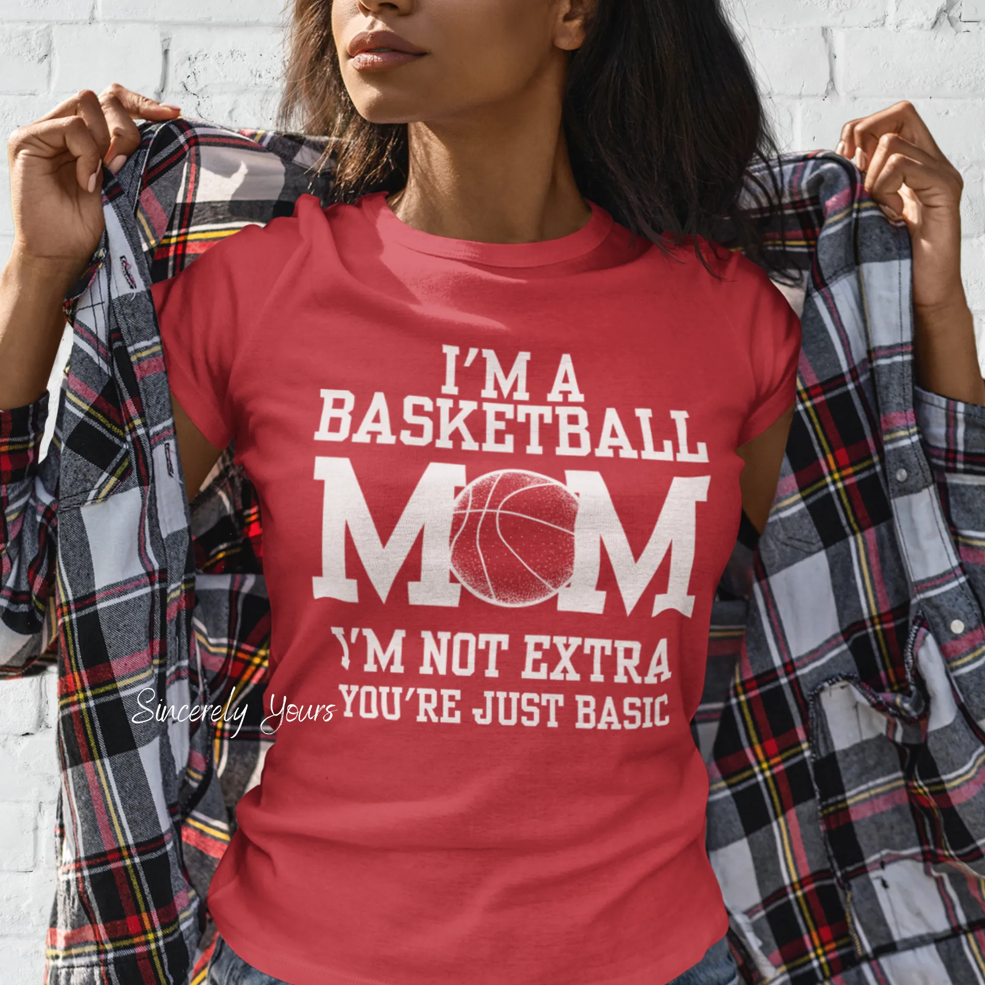 I'm a Basketball Mom | I'm Not Extra T-Shirt