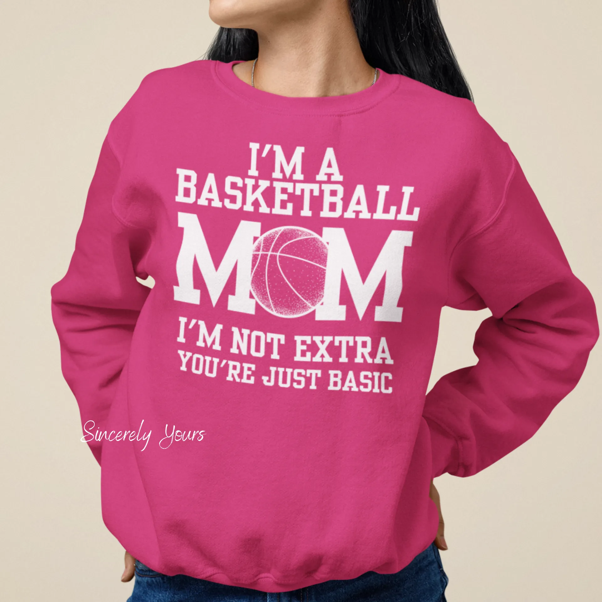 I'm a Basketball Mom | I'm Not Extra T-Shirt