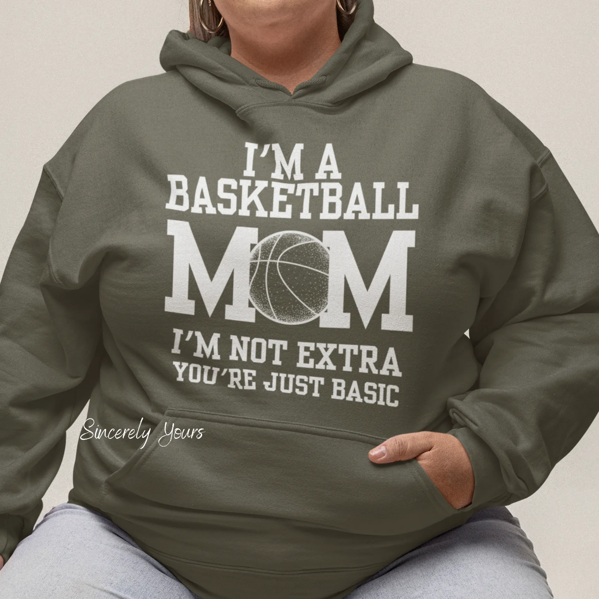 I'm a Basketball Mom | I'm Not Extra T-Shirt