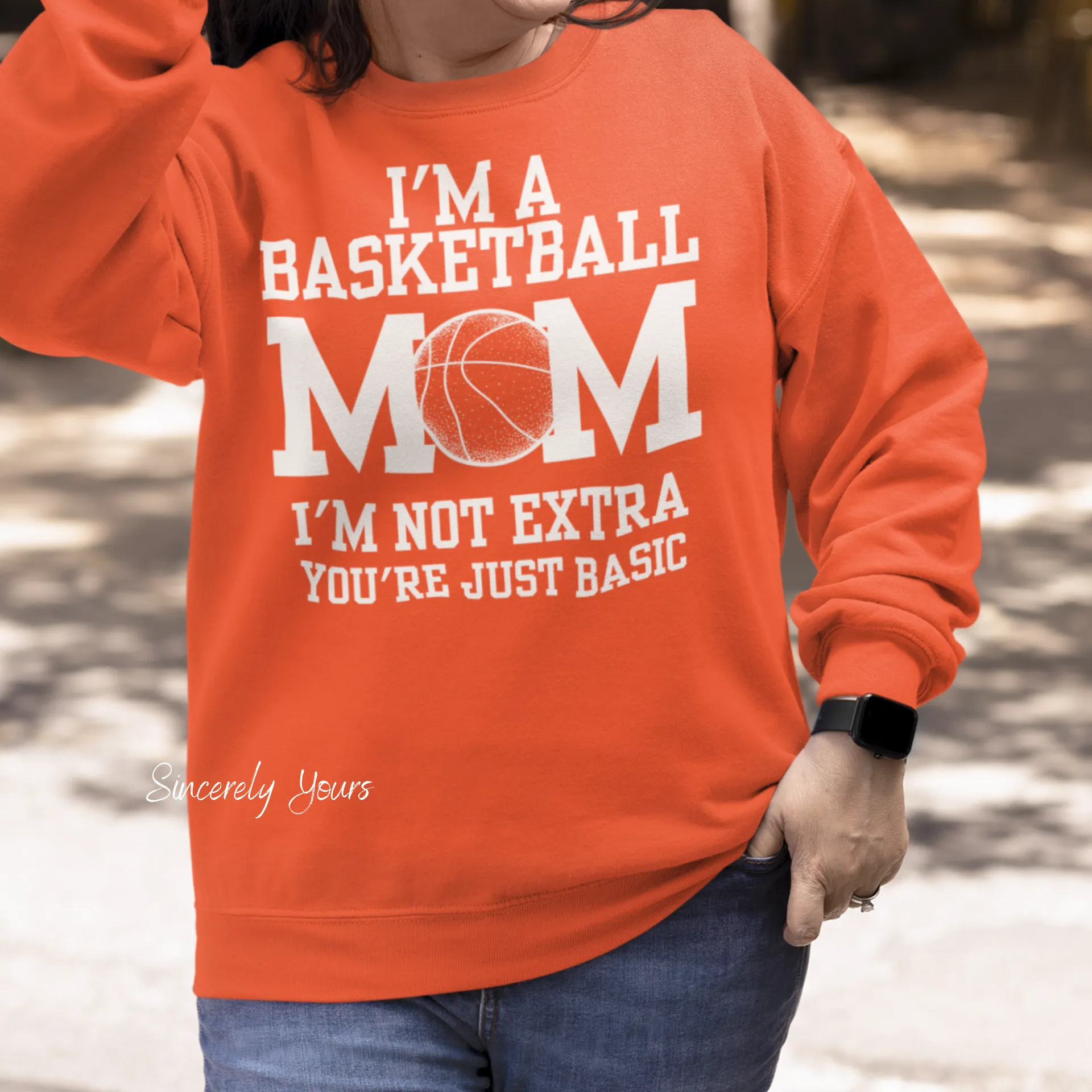 I'm a Basketball Mom | I'm Not Extra T-Shirt