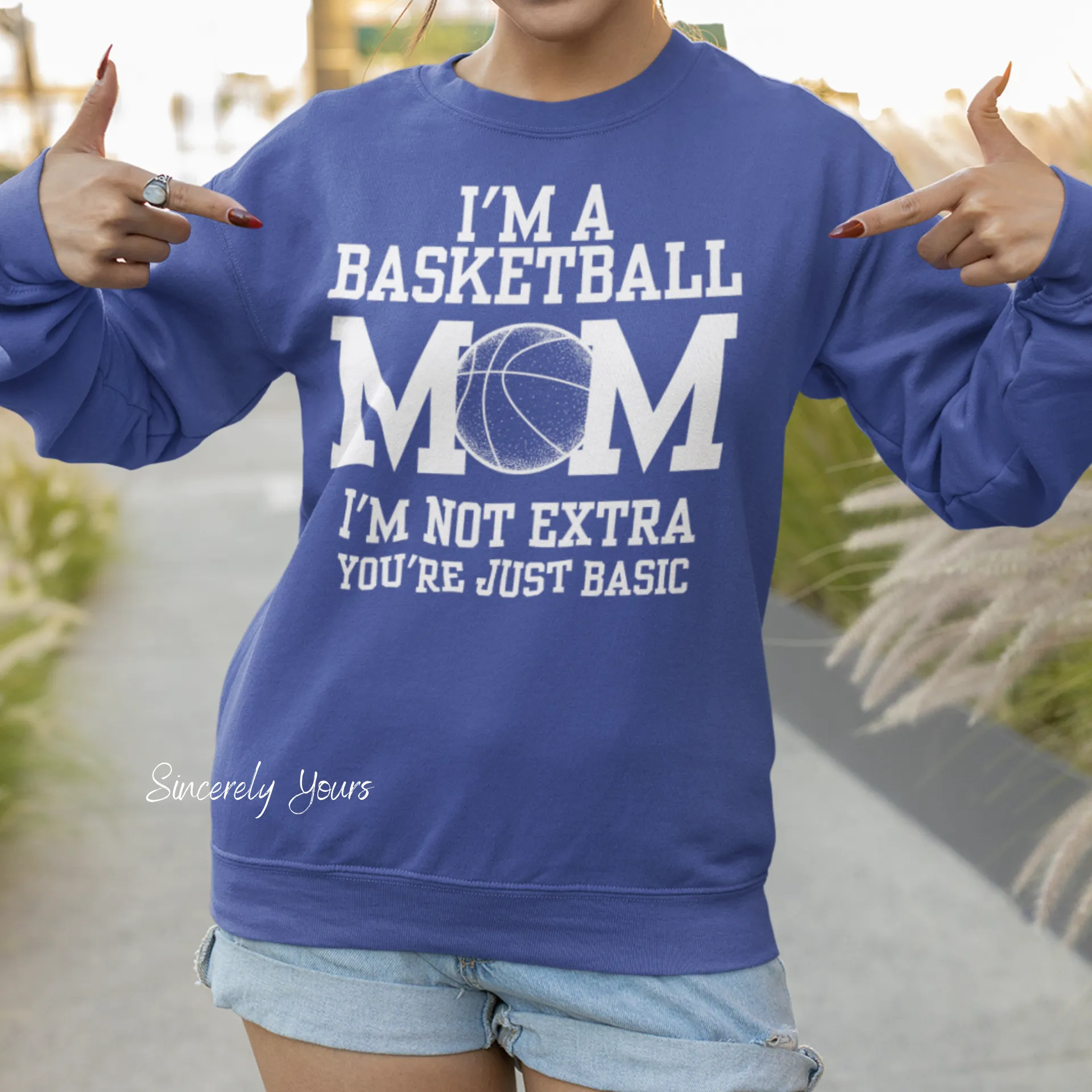 I'm a Basketball Mom | I'm Not Extra T-Shirt
