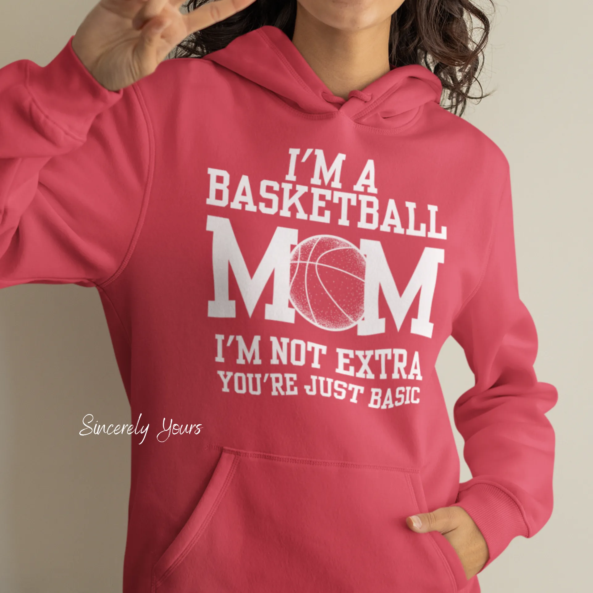 I'm a Basketball Mom | I'm Not Extra T-Shirt