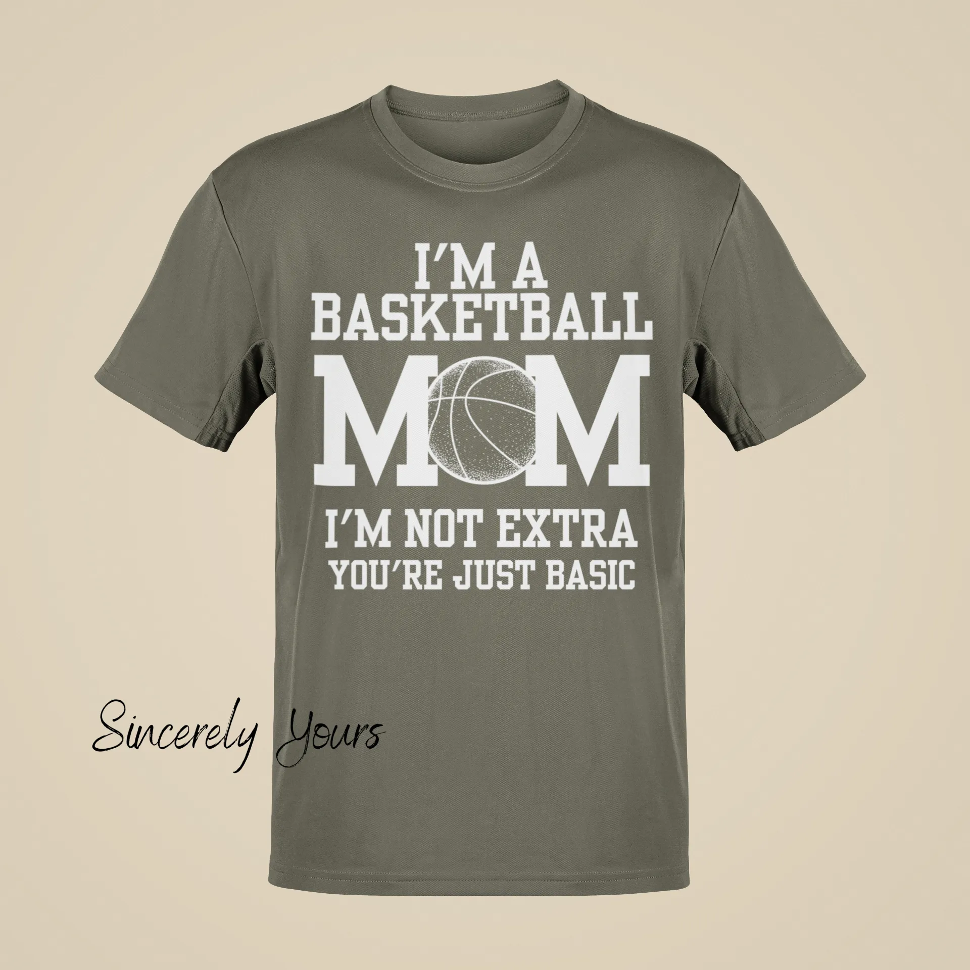 I'm a Basketball Mom | I'm Not Extra T-Shirt