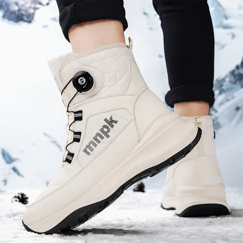 INSTOCK-Thick-soled snow boots