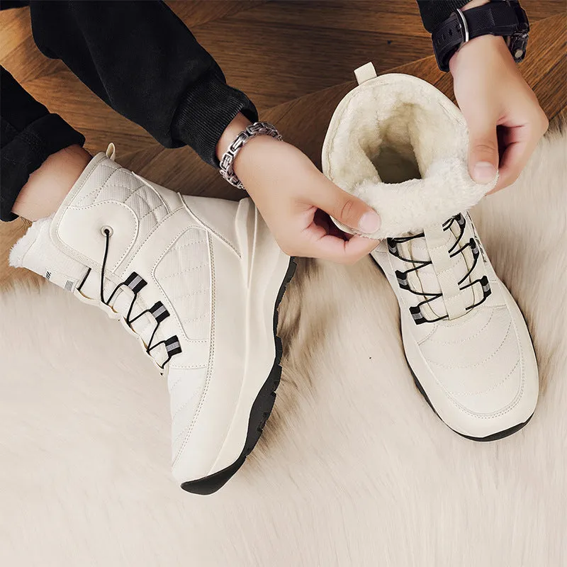 INSTOCK-Thick-soled snow boots
