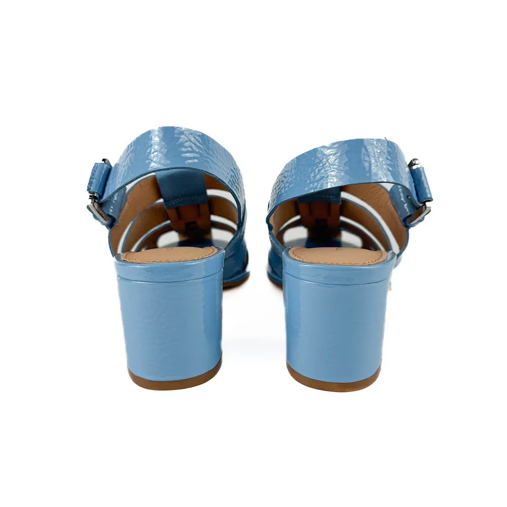 Intentionally Blank - July Fisherman Heel (Bright Blue)