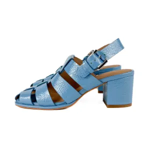 Intentionally Blank - July Fisherman Heel (Bright Blue)