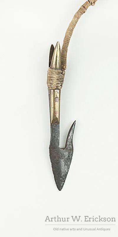 Inuit Composite Whale Hunting Harpoon Head