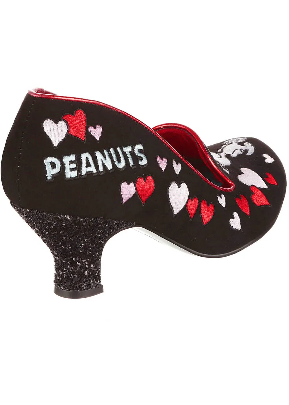 Irregular Choice x Peanuts A Boy And His Beagle Pumps Black
