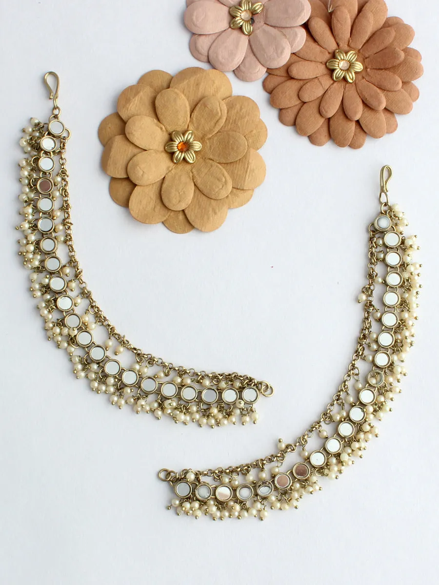 Keesha Mirror Ear Chain