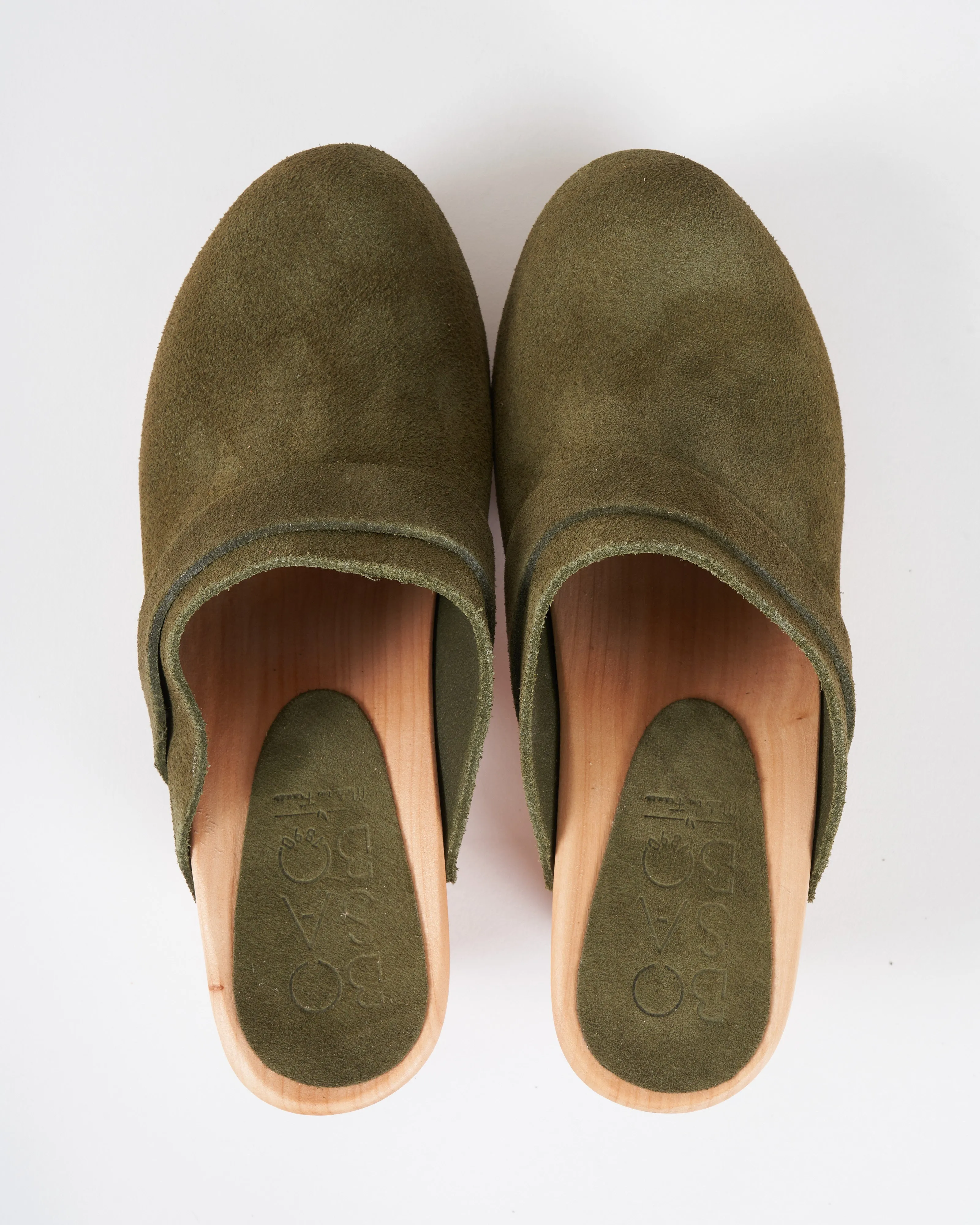 kety clog - daim kaki   sem inco