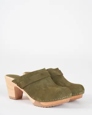 kety clog - daim kaki   sem inco