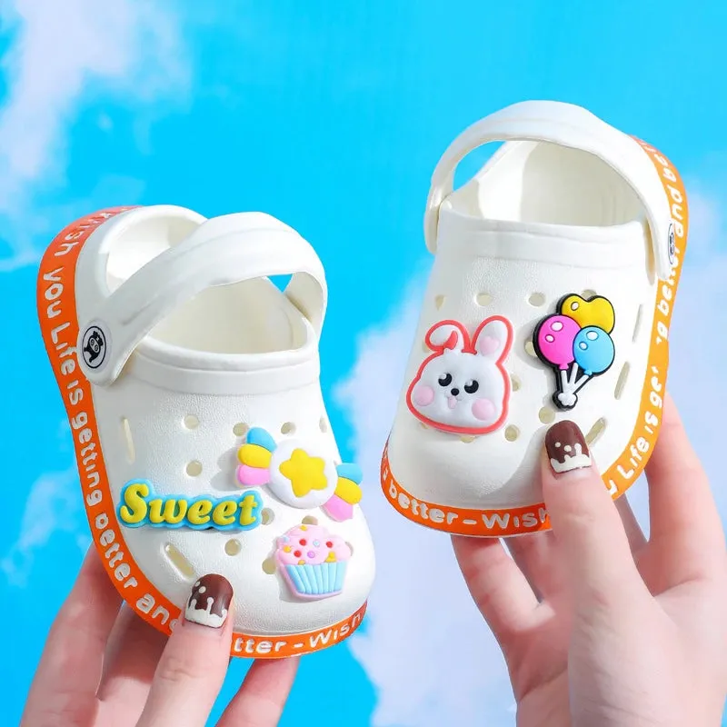 Kids' Breathable Summer Clogs - Ages 4-6