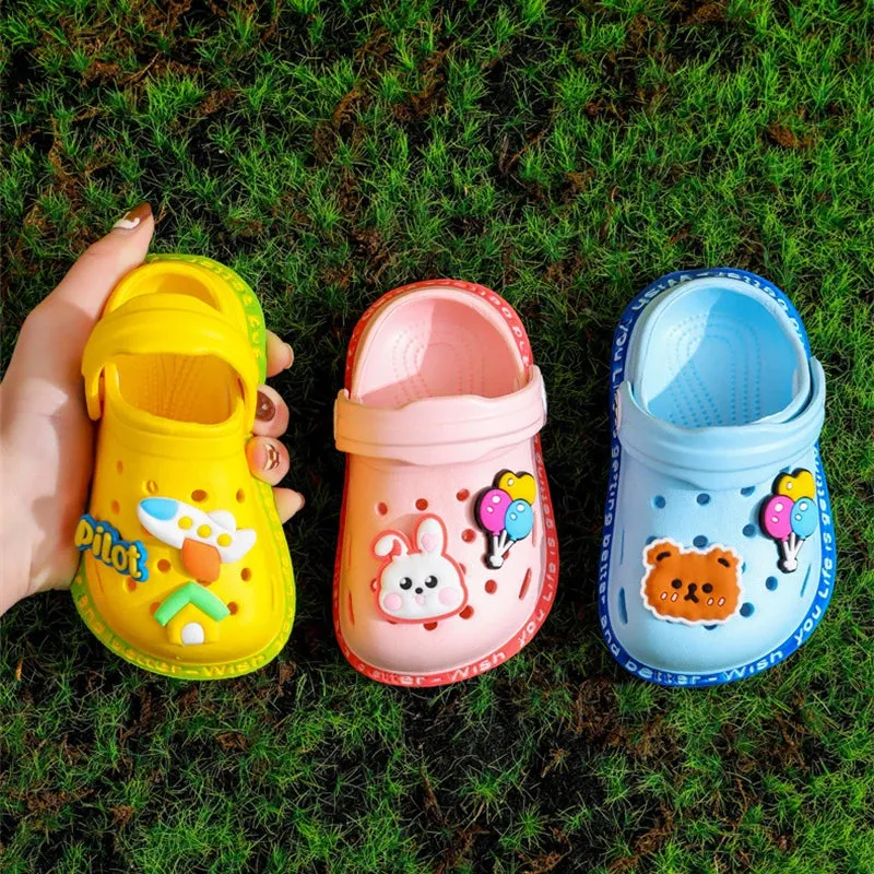 Kids' Breathable Summer Clogs - Ages 4-6