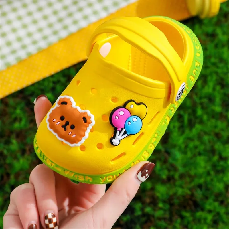 Kids' Breathable Summer Clogs - Ages 4-6