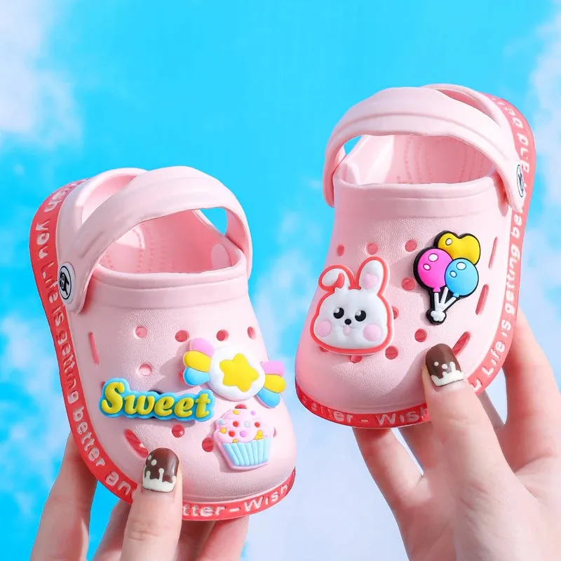 Kids' Breathable Summer Clogs - Ages 4-6