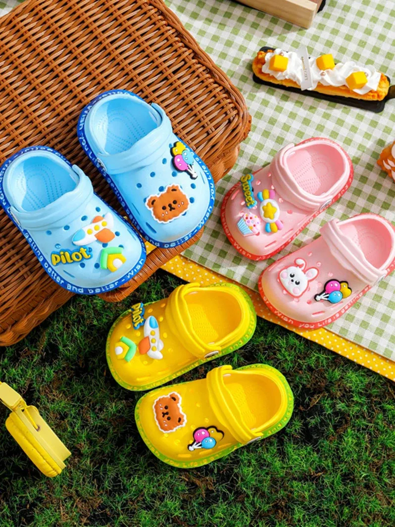 Kids' Breathable Summer Clogs - Ages 4-6