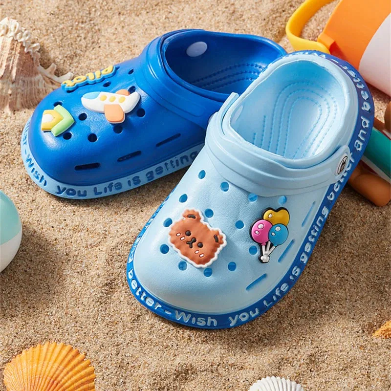 Kids' Breathable Summer Clogs - Ages 4-6