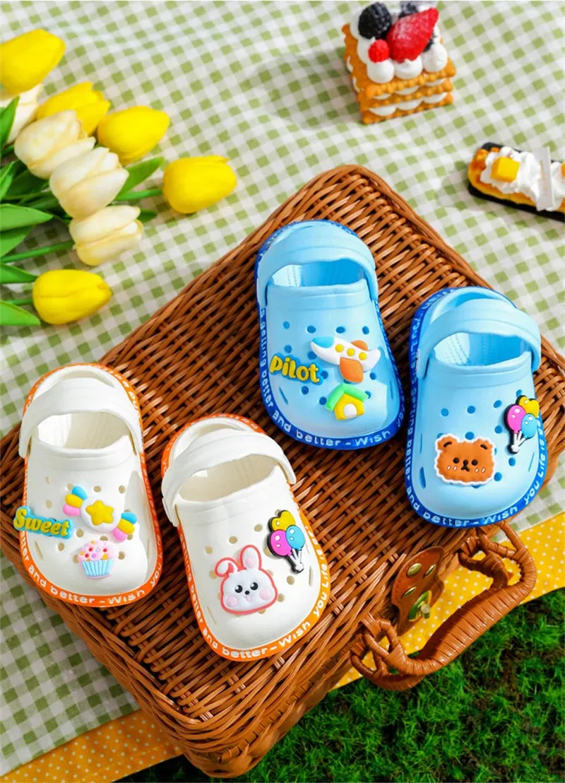Kids' Breathable Summer Clogs - Ages 4-6