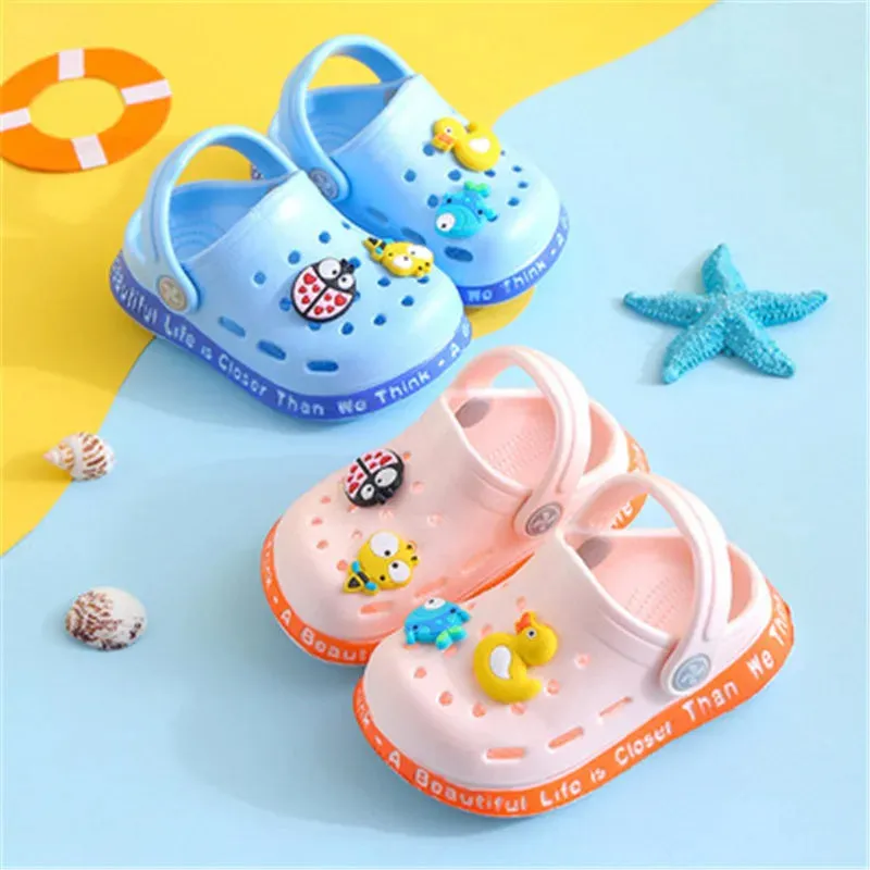 Kids' Breathable Summer Clogs - Ages 4-6