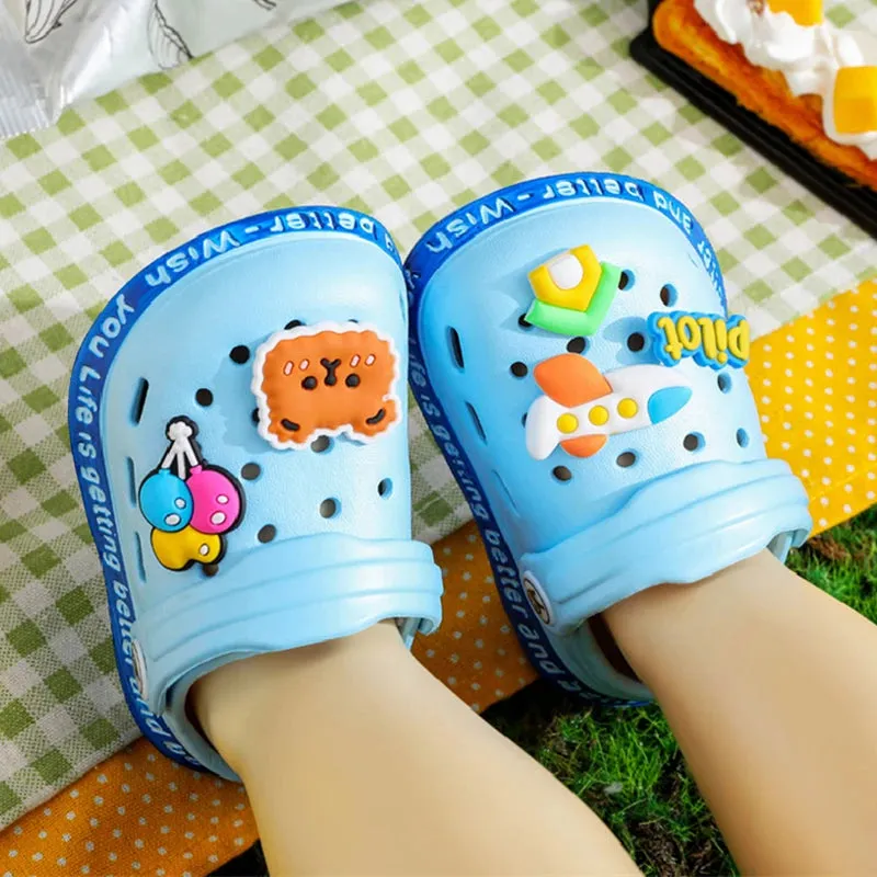 Kids' Breathable Summer Clogs - Ages 4-6
