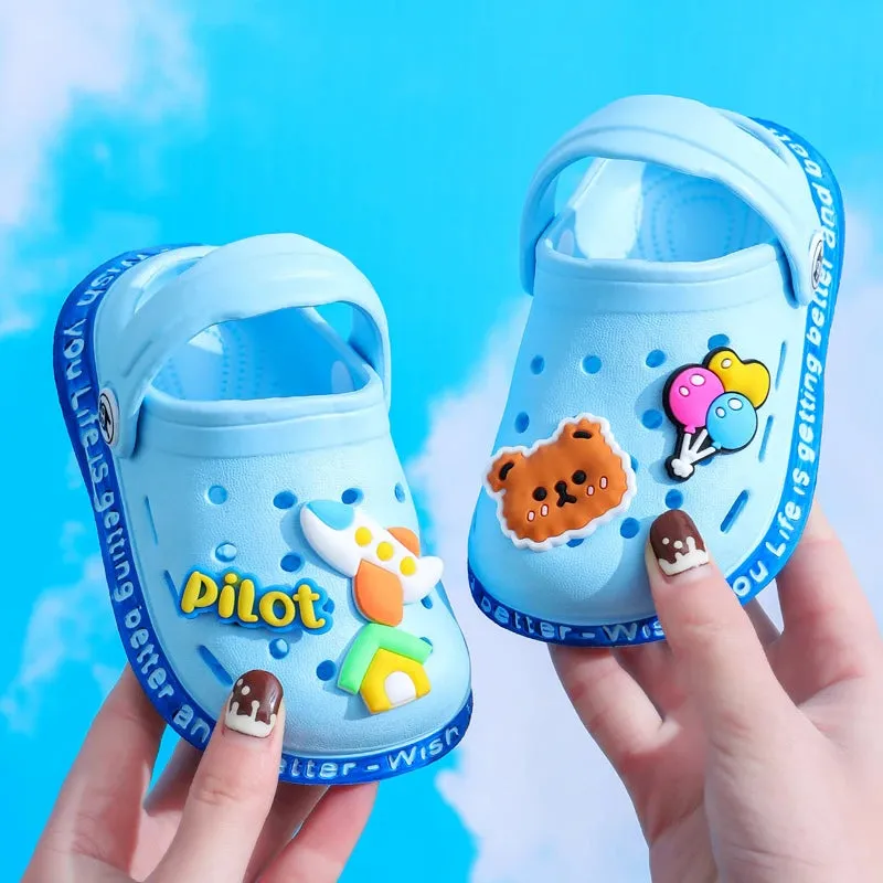 Kids' Breathable Summer Clogs - Ages 4-6