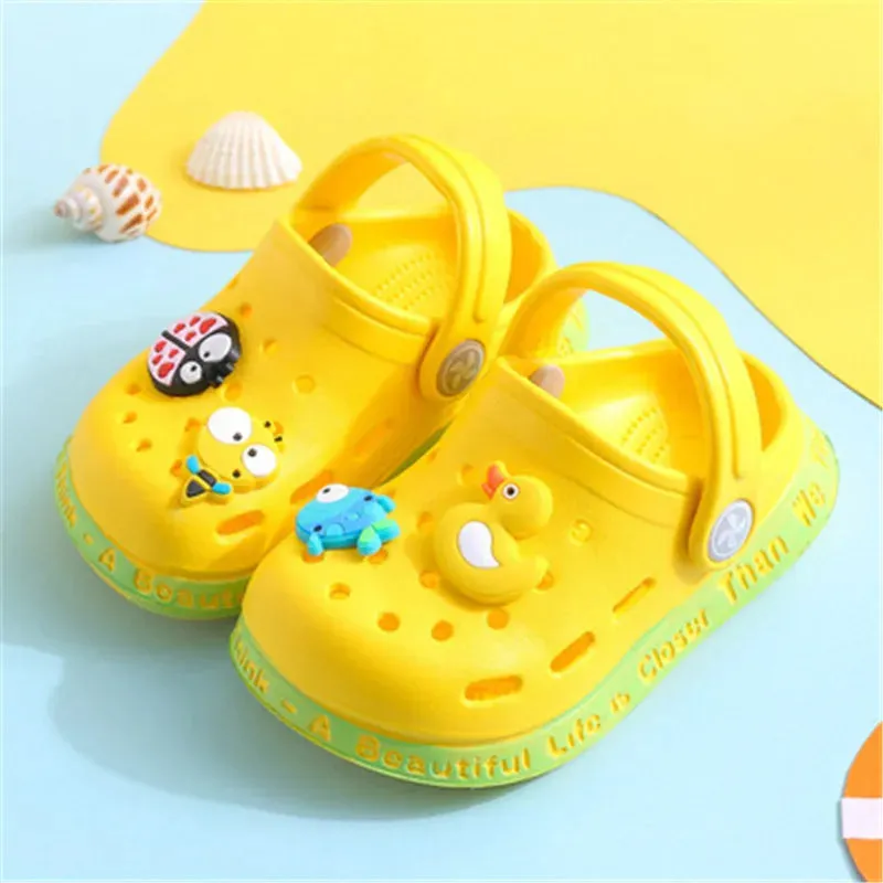 Kids' Breathable Summer Clogs - Ages 4-6