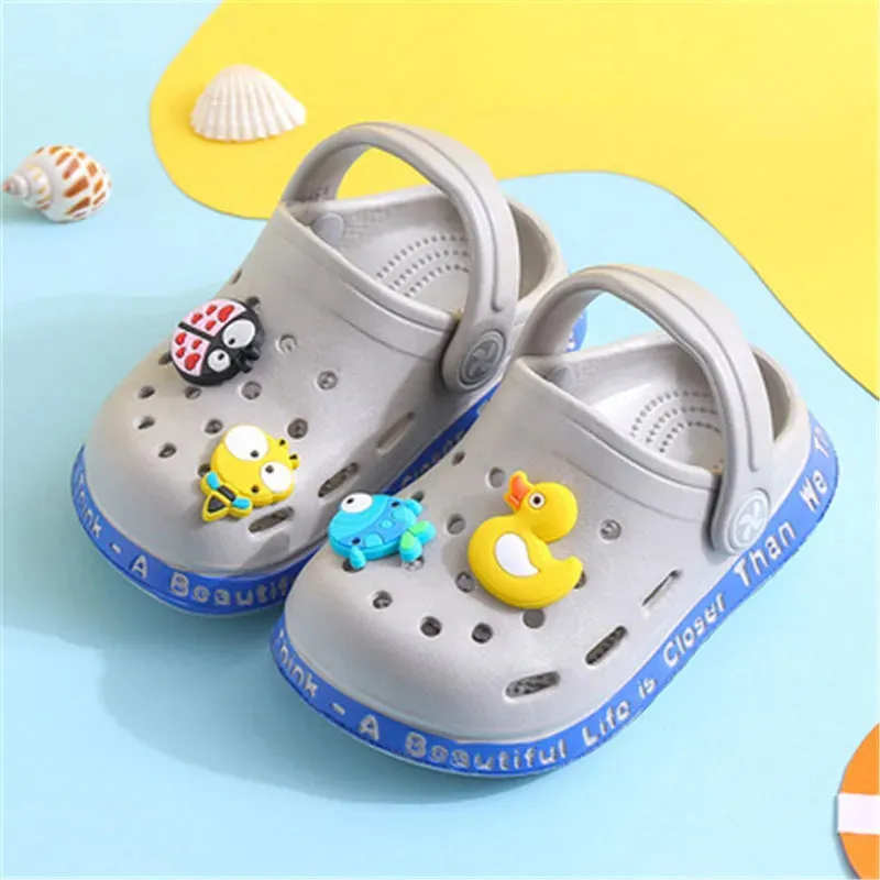 Kids' Breathable Summer Clogs - Ages 4-6