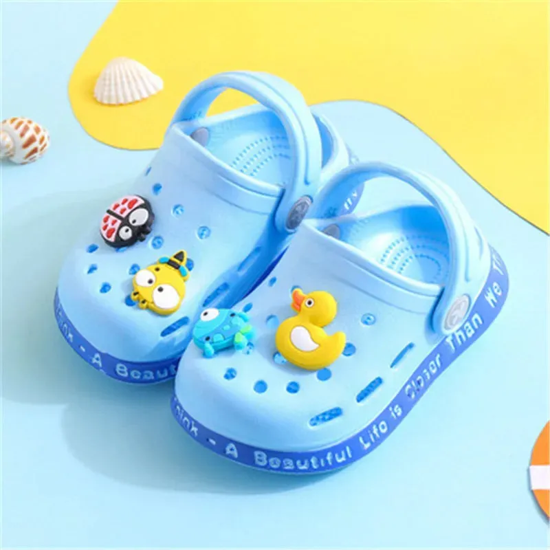 Kids' Breathable Summer Clogs - Ages 4-6