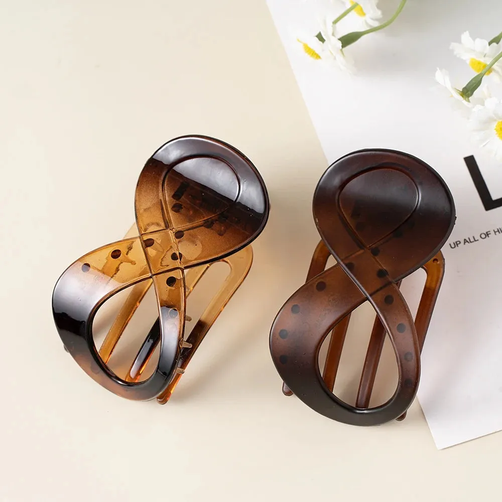 Large Hair Clamp Hair Clip Seamless Plastic Duckbill Claw for Women Girls Simple Hairpins Hair Accessories