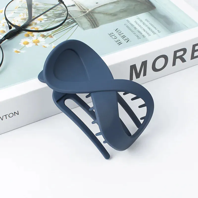 Large Hair Clamp Hair Clip Seamless Plastic Duckbill Claw for Women Girls Simple Hairpins Hair Accessories