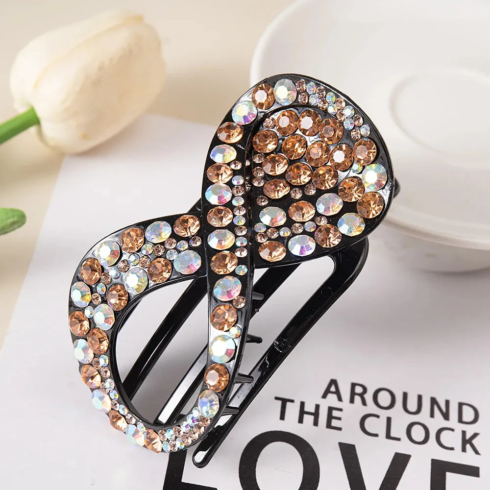 Large Hair Clamp Hair Clip Seamless Plastic Duckbill Claw for Women Girls Simple Hairpins Hair Accessories