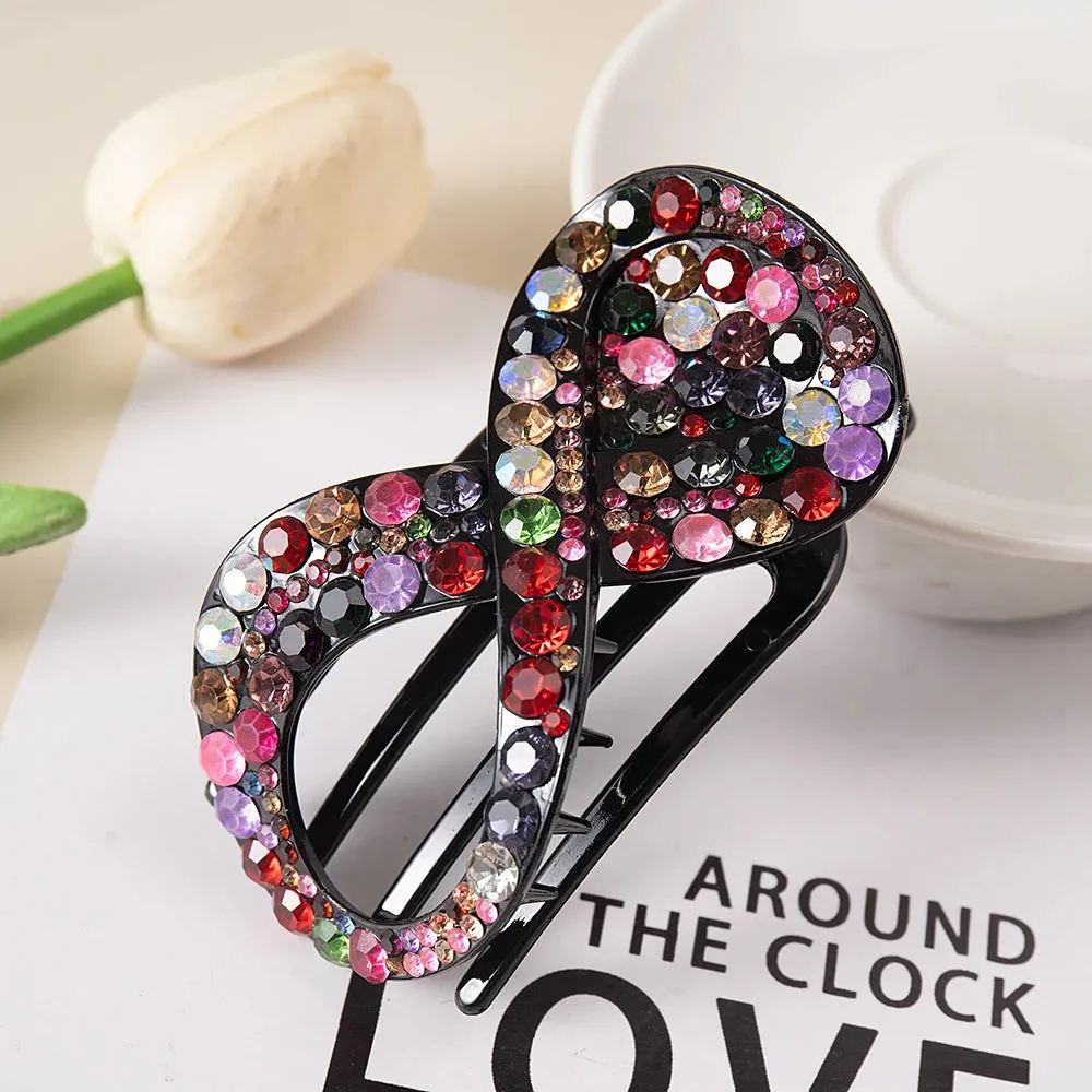 Large Hair Clamp Hair Clip Seamless Plastic Duckbill Claw for Women Girls Simple Hairpins Hair Accessories