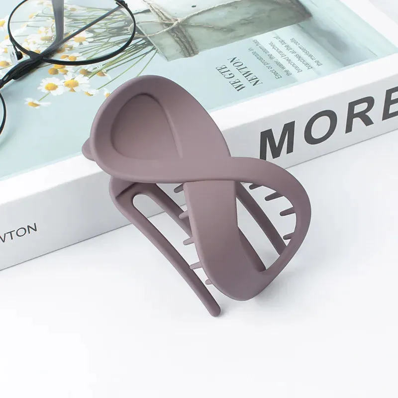 Large Hair Clamp Hair Clip Seamless Plastic Duckbill Claw for Women Girls Simple Hairpins Hair Accessories