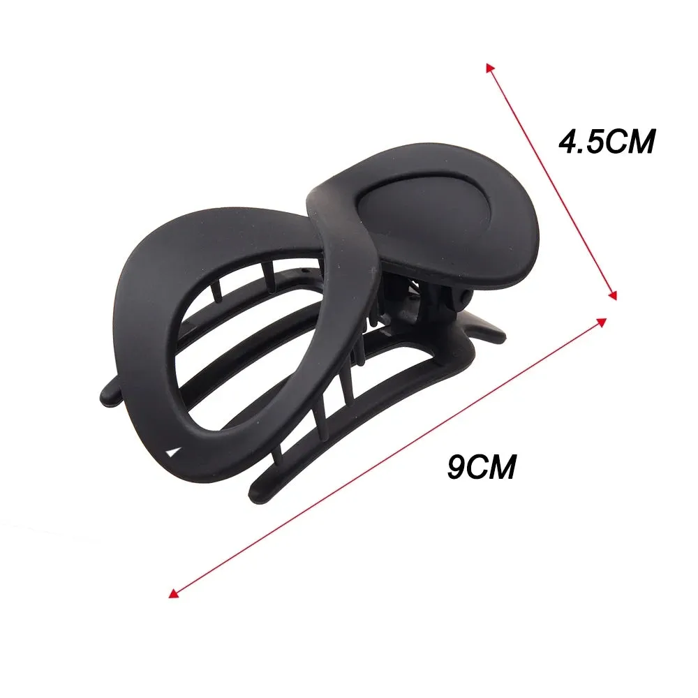 Large Hair Clamp Hair Clip Seamless Plastic Duckbill Claw for Women Girls Simple Hairpins Hair Accessories