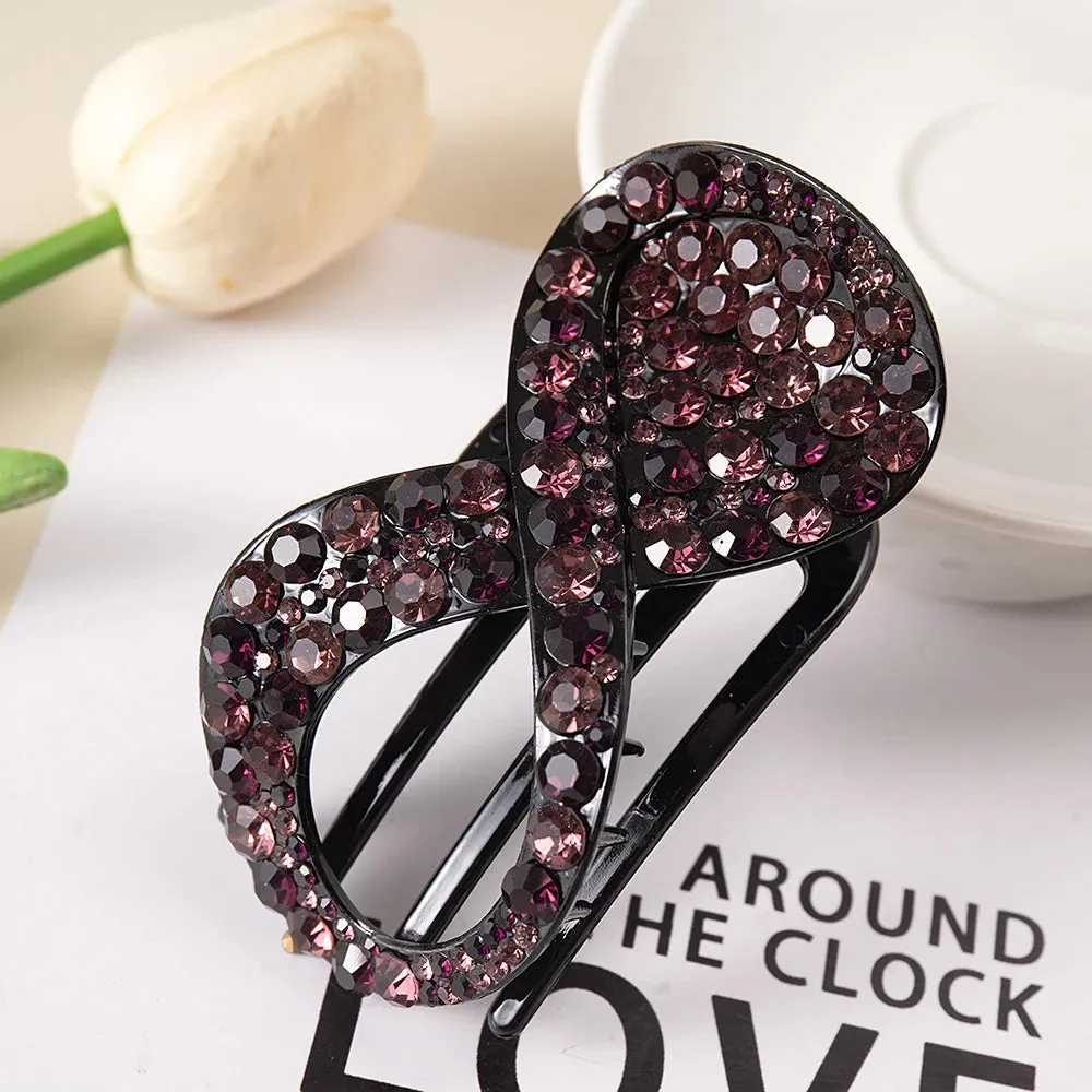 Large Hair Clamp Hair Clip Seamless Plastic Duckbill Claw for Women Girls Simple Hairpins Hair Accessories