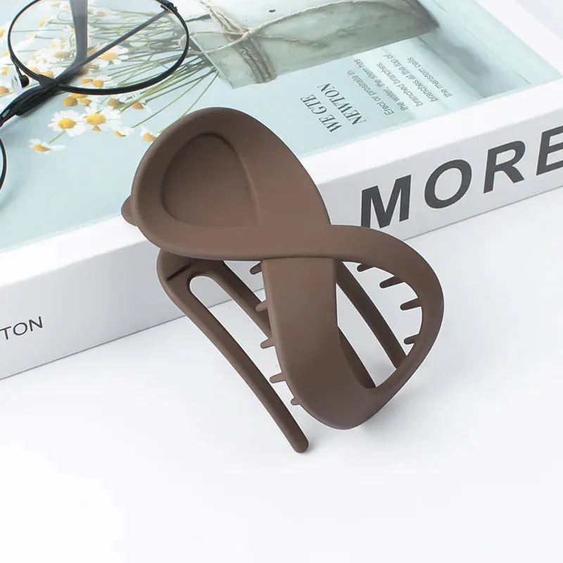 Large Hair Clamp Hair Clip Seamless Plastic Duckbill Claw for Women Girls Simple Hairpins Hair Accessories