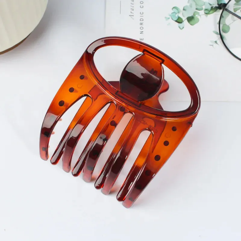 Large Hair Clamp Hair Clip Seamless Plastic Duckbill Claw for Women Girls Simple Hairpins Hair Accessories