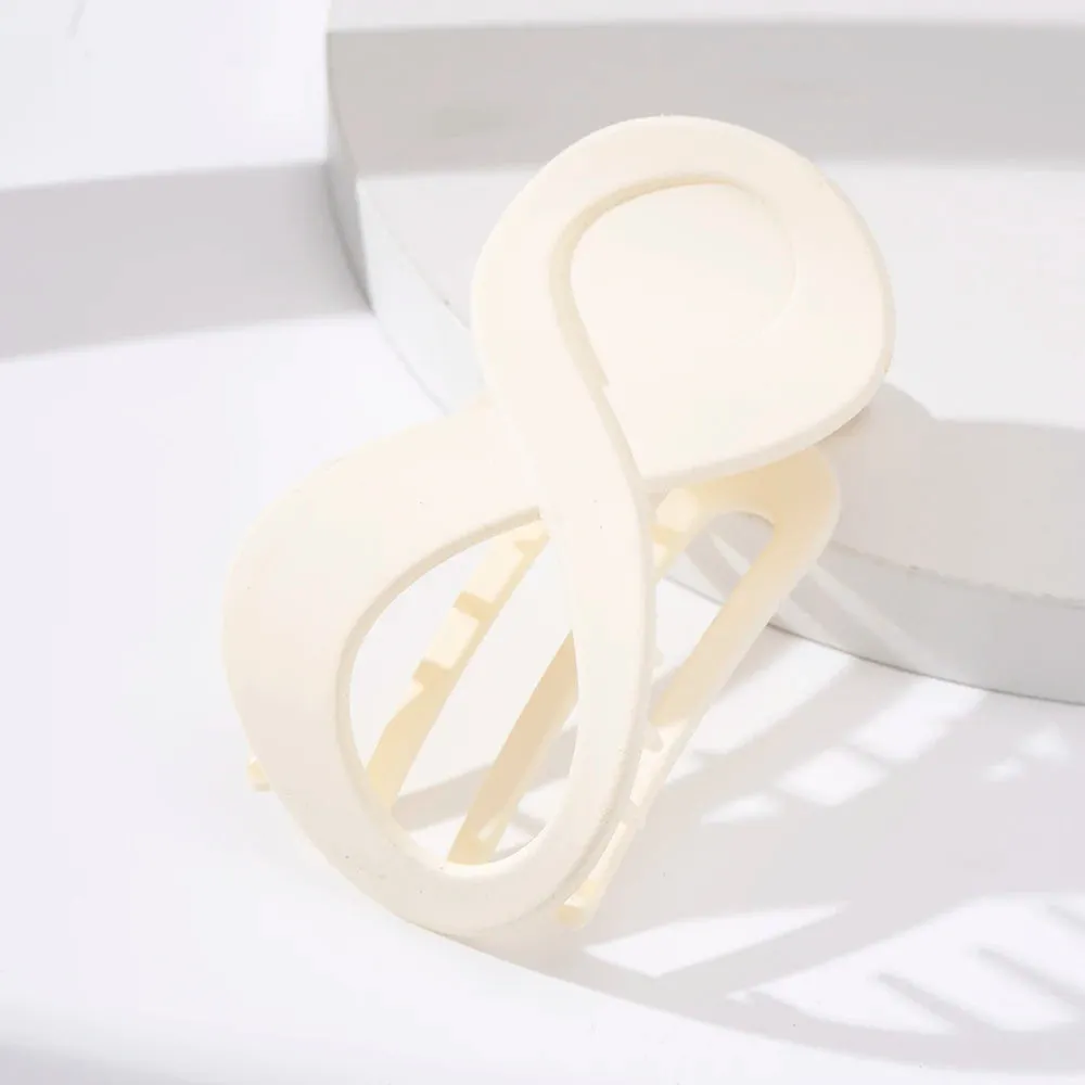 Large Hair Clamp Hair Clip Seamless Plastic Duckbill Claw for Women Girls Simple Hairpins Hair Accessories