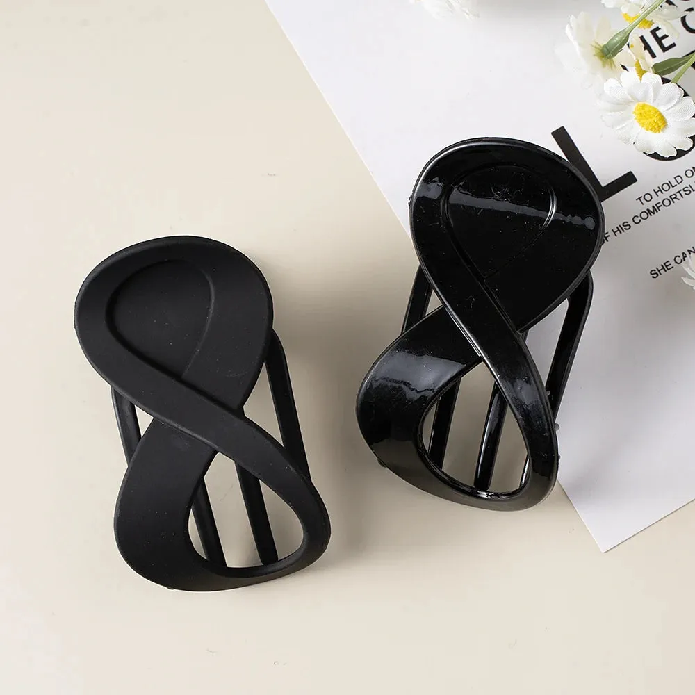 Large Hair Clamp Hair Clip Seamless Plastic Duckbill Claw for Women Girls Simple Hairpins Hair Accessories