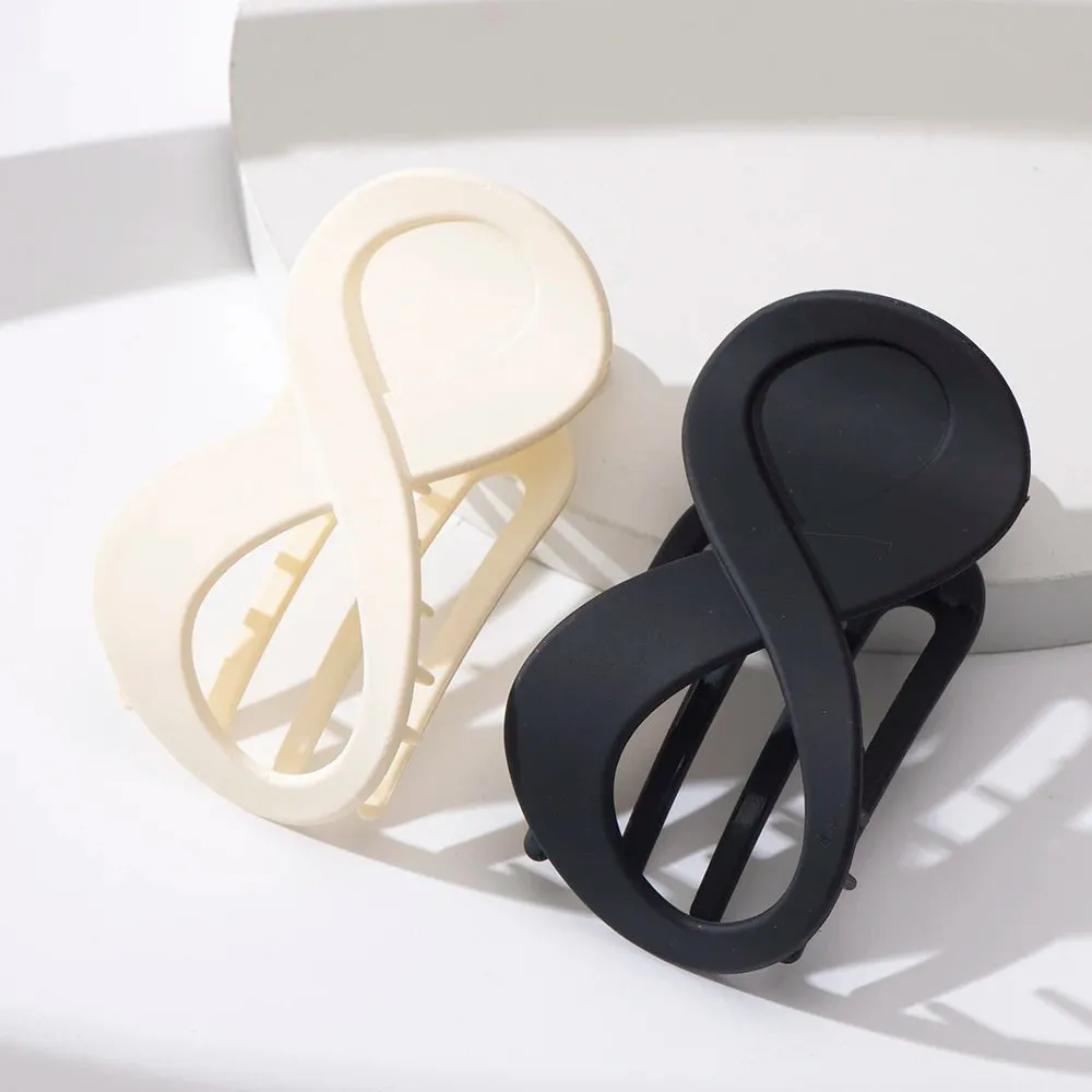 Large Hair Clamp Hair Clip Seamless Plastic Duckbill Claw for Women Girls Simple Hairpins Hair Accessories